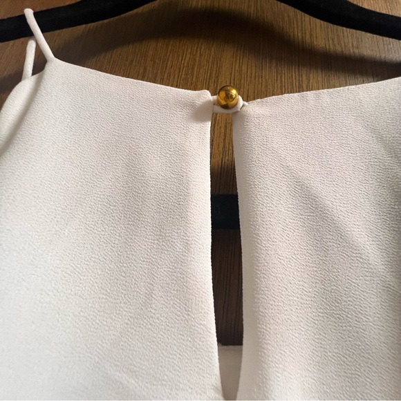 Naked Zebra White Sheath Dress | Luxury | Lightweight | Flowy | Feminine - Picture 8 of 10